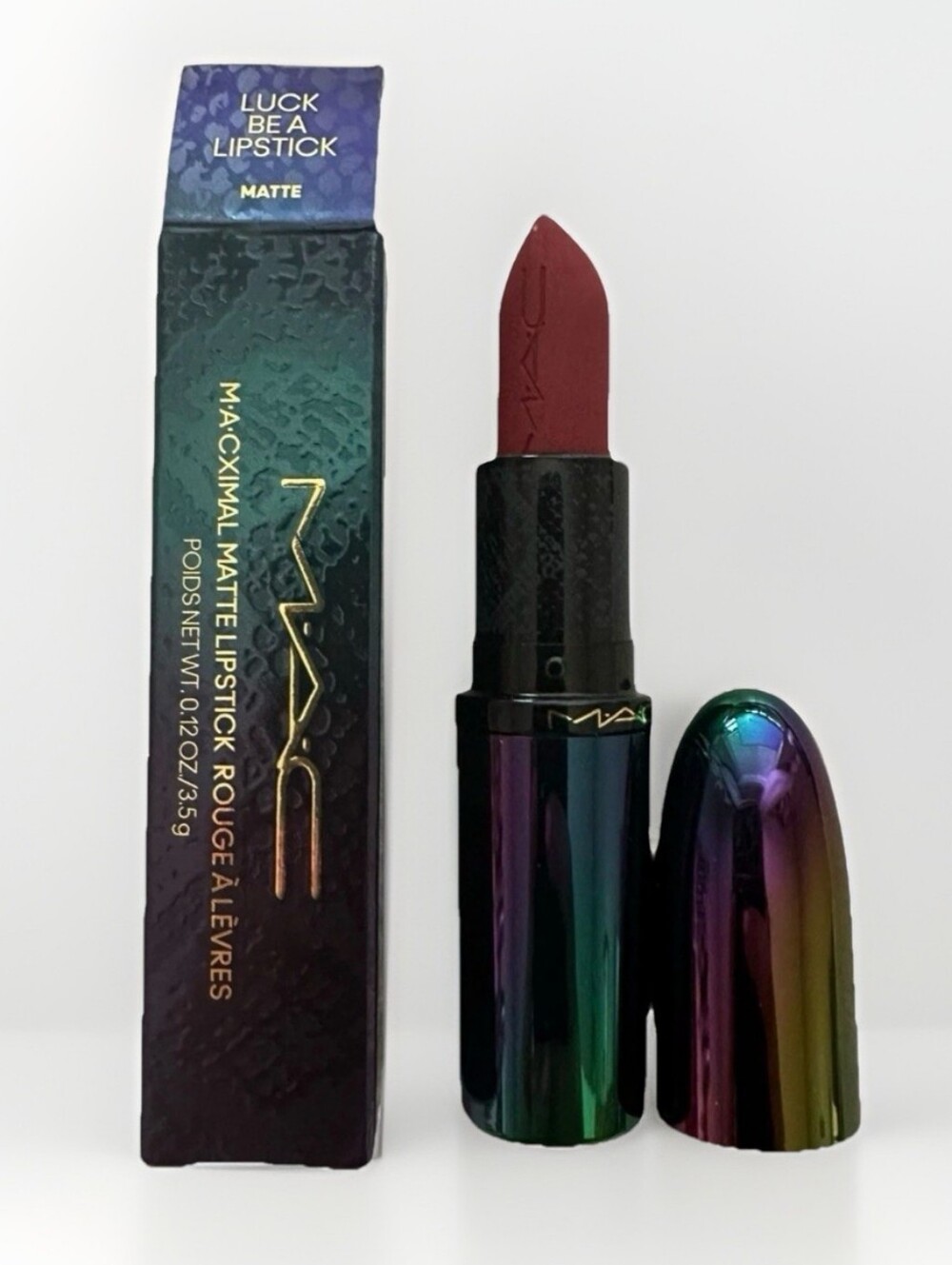 LUCK BE A LIPSTICK MAC DISCONTINUED Macximal Lipstick NWT - Picture 1 of 6
